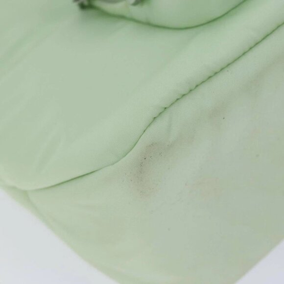 PRADA Hand Bag Nylon 2way Light Green Auth 68918AV - Picture 10 of 15